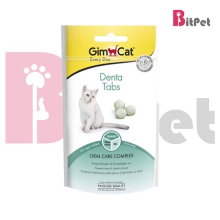 تشویقی گربه جیم کت مدل دنتال Jim Cat Dental Tablet وزن 40 گرم