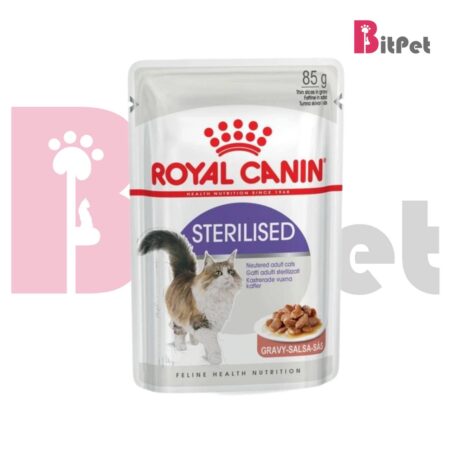 پوچ گربه رویال کنین مدل استرالایز Royal Canin Sterilised Pouch وزن 85 گرم
